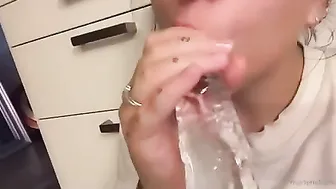 Marlene Lian Krane Sloppy Dildo Blowjob