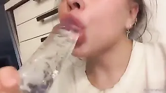 Marlene Lian Krane Sloppy Dildo Blowjob