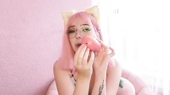 Feya Fern Masturbates Her Pussy As A Neko
