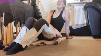 Louise Pedersen Fucked In Anal Moments Before Work