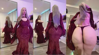 LowKeyDeadInside Makes Her Tits And Ass Clap In Gothic Dress