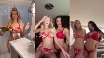 Rine Milane Horny Livestream With A Female Friend