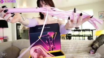 Norwegian Annhelenlundi Unpacking Her Sex Toy