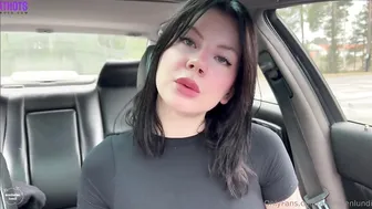 AnnHelenLundi Solo Masturbation In The Car