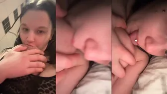 Sandra Adamsson Sucks On A Nipple
