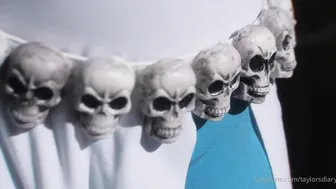 TaylorsDiary Strips In Blue Cosplay