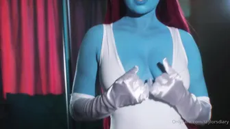 TaylorsDiary Strips In Blue Cosplay