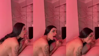 Karely Ruiz Blowjobs In Bathroom