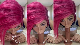 Cosvickye Blowjobs A Dildo As Hisoka
