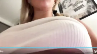 Breckie Hill Shakes Her Titties
