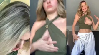 Lea Elui Flashes Her Nipple