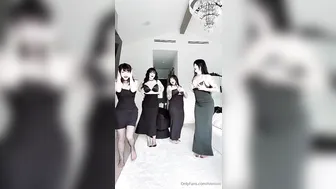 Buttercupcosplay, Pinkchyu And Their Friends Shake Their Booty In Undies