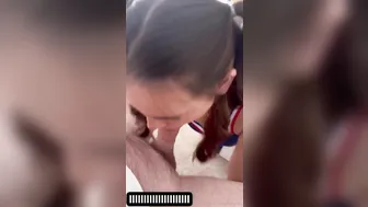 Cheerleader RileyRox Fucked By A Horny Man